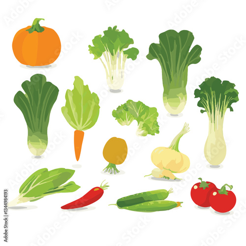 food, fresh, organic, diet, background, healthy, green, vegetables, vegetable, garden, ingredient, health, natural, agriculture, tomato, nutrition, vegetarian, carrot, fruit, vegan, farm, broccoli, vi