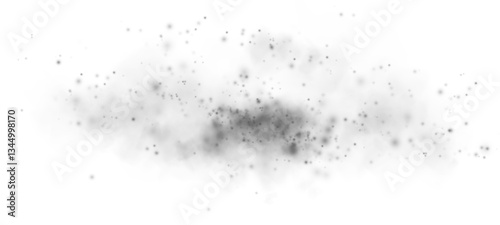 Dark Smoke and Dust Explosion - Abstract Fog Effect