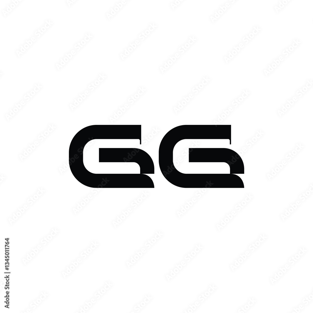 GG monogram logo design letter text name symbol monochrome logotype alphabet character simple logo GG monogram logo design letter text name symbol monochrome logotype alphabet character simple logo