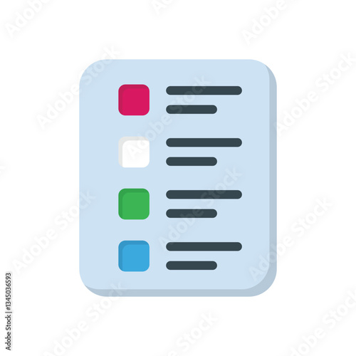 Fitness Program Vector icon