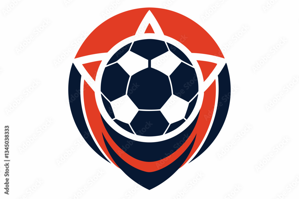 Obraz premium Soccer Ball Logo