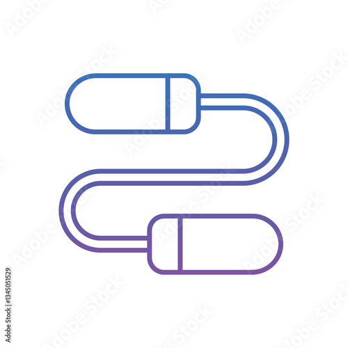 Jump Rope Vector icon