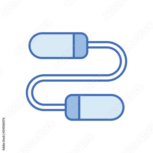 Jump Rope Vector icon