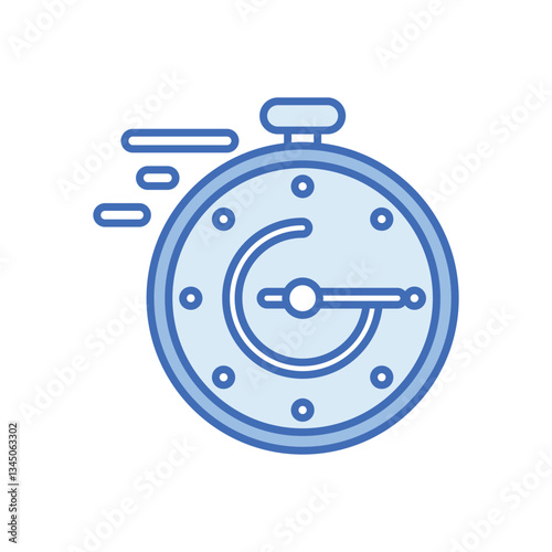 Stop Watch Vector icon