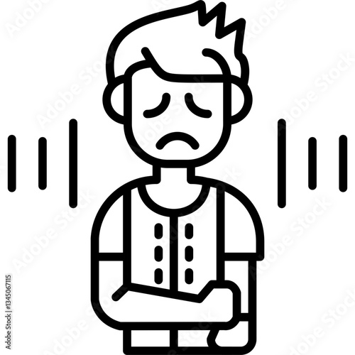 Guilty Icon Vector Element