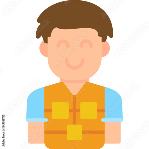 Life Vest Icon Vector Element