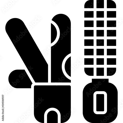 Nail Clipper Icon Vector Element