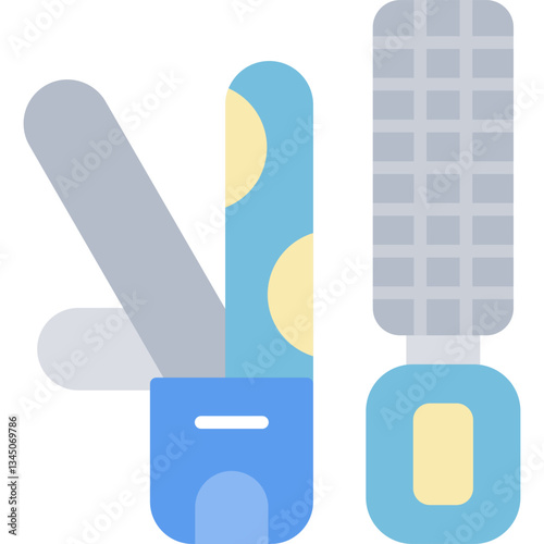 Nail Clipper Icon Vector Element