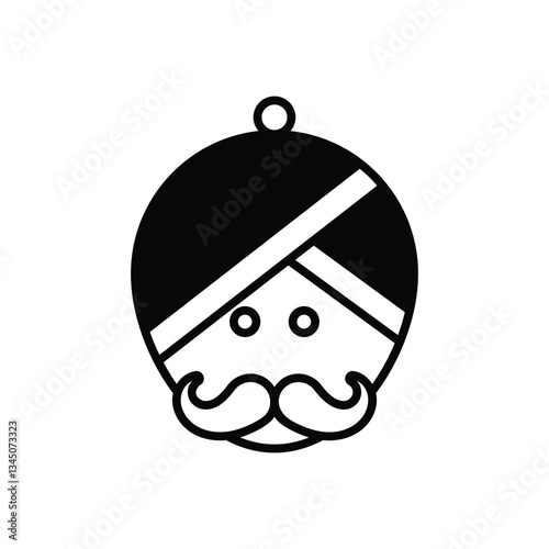 Turban  Vector icon