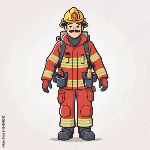 fireman, firefighter, safety, emergency, danger, man, rescue, fire, fighter, uniform, helmet, protection, background, service, red, equipment, hose, occupation, job, burn, person, work, male, hero, pr