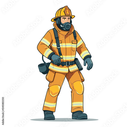 fireman, firefighter, safety, emergency, danger, man, rescue, fire, fighter, uniform, helmet, protection, background, service, red, equipment, hose, occupation, job, burn, person, work, male, hero, pr