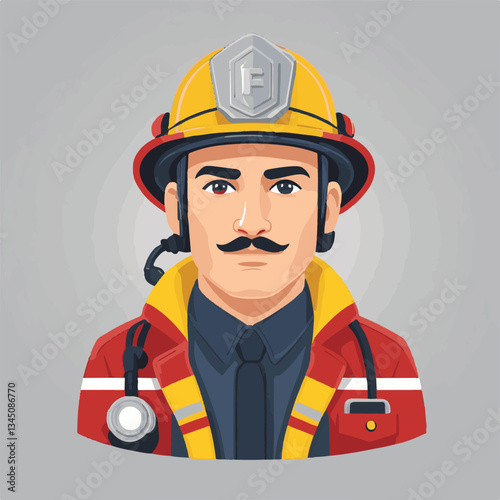 fireman, firefighter, safety, emergency, danger, man, rescue, fire, fighter, uniform, helmet, protection, background, service, red, equipment, hose, occupation, job, burn, person, work, male, hero, pr