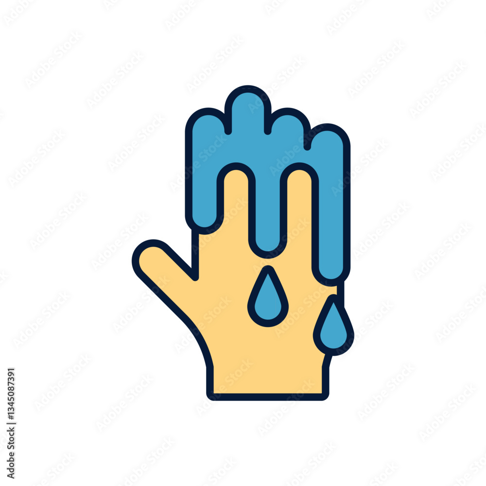 Fototapeta premium Holi Vector icon