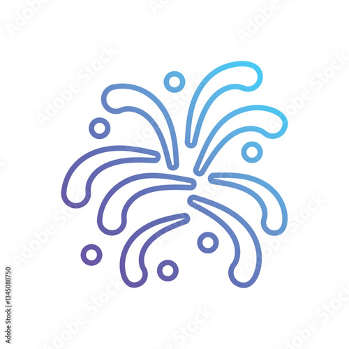 Fireworks Vector icon