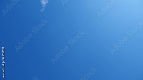 青空と雲　微速度撮影