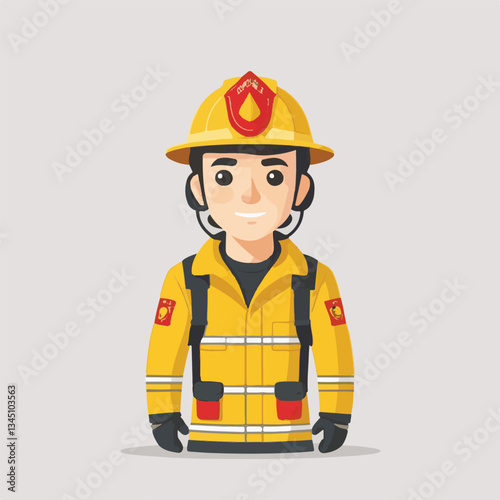 fireman, firefighter, safety, emergency, danger, man, rescue, fire, fighter, uniform, helmet, protection, background, service, red, equipment, hose, occupation, job, burn, person, work, male, hero, pr