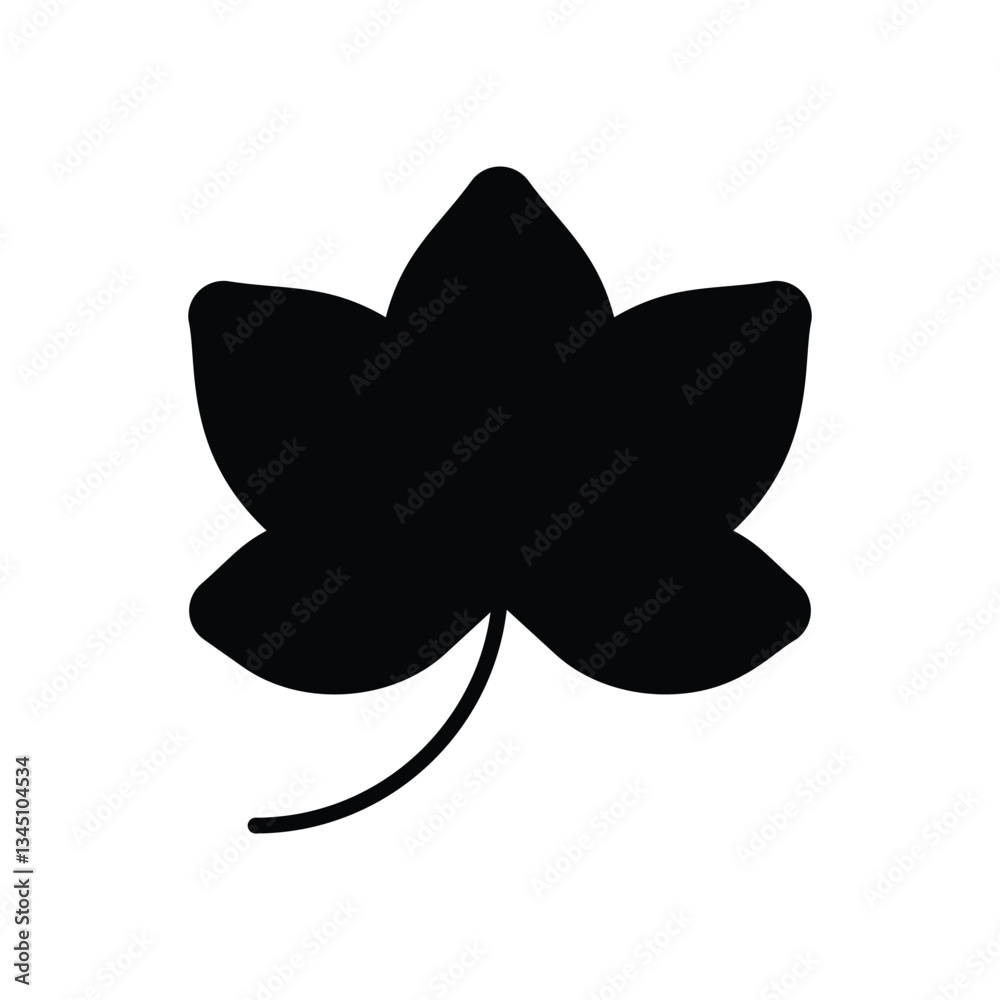 English ivy Vector icon English ivy Vector icon