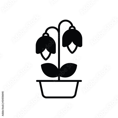 Harebell Vector icon