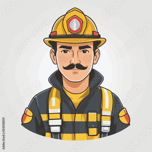 fireman, firefighter, safety, emergency, danger, man, rescue, fire, fighter, uniform, helmet, protection, background, service, red, equipment, hose, occupation, job, burn, person, work, male, hero, pr