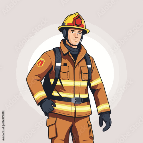 fireman, firefighter, safety, emergency, danger, man, rescue, fire, fighter, uniform, helmet, protection, background, service, red, equipment, hose, occupation, job, burn, person, work, male, hero, pr