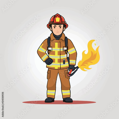 fireman, firefighter, safety, emergency, danger, man, rescue, fire, fighter, uniform, helmet, protection, background, service, red, equipment, hose, occupation, job, burn, person, work, male, hero, pr