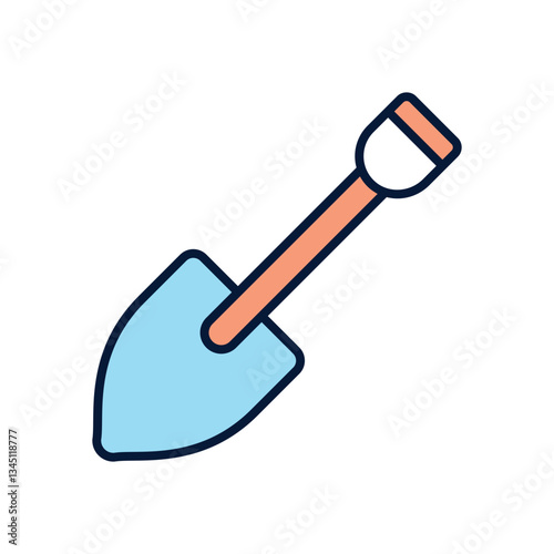 Shovel  Vector icon
