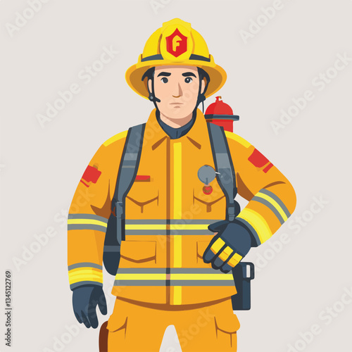 fireman, firefighter, safety, emergency, danger, rescue, fire, man, fighter, uniform, helmet, equipment, red, service, protection, background, hose, work, occupation, job, burn, person, hero, professi