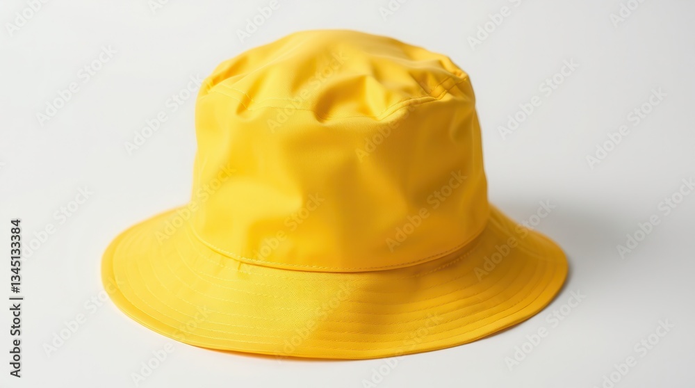 Fototapeta premium Yellow Bucket Hat 05