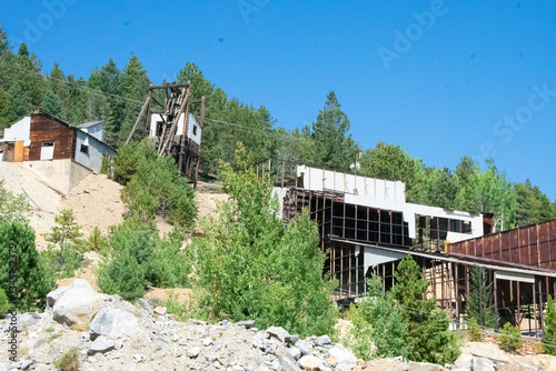 Obraz na płótnie Wright Lode and Mill Site Gilpin Colorado