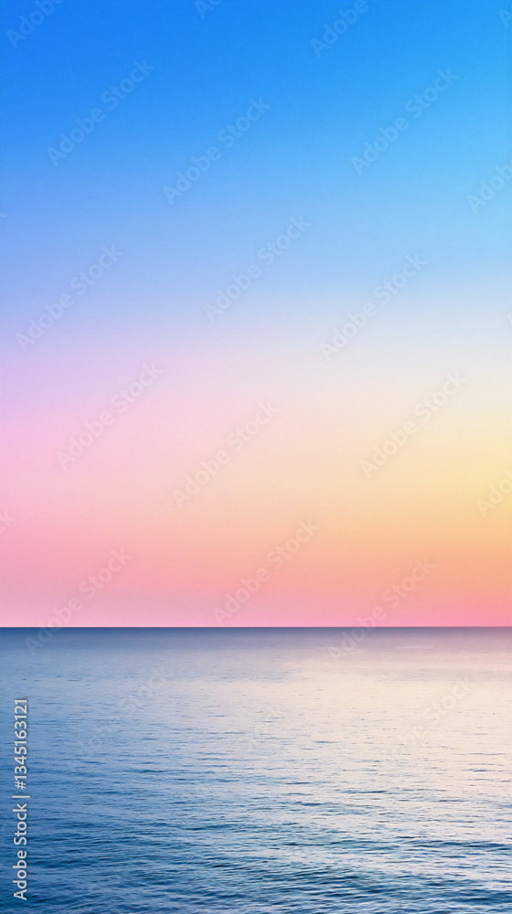 Fototapeta premium radiant morning horizon