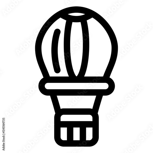 hot air balloon icon