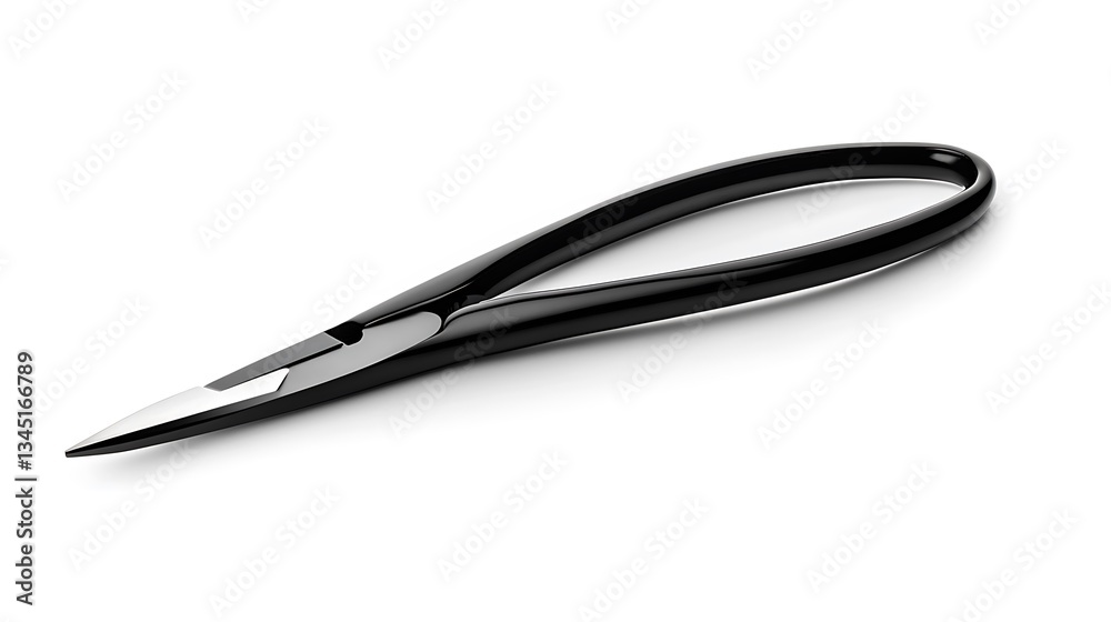 Plastic nail clippers isolated on white background. Clipping Path Plastic nail clippers isolated on white background. Clipping Path