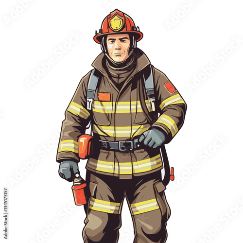 fireman, firefighter, safety, emergency, danger, rescue, fire, man, fighter, uniform, helmet, equipment, red, service, protection, background, hose, work, occupation, job, burn, person, hero, professi