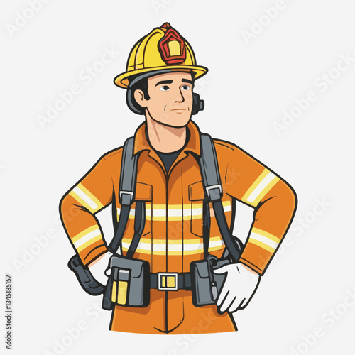 fireman, firefighter, safety, emergency, danger, rescue, fire, man, fighter, uniform, helmet, equipment, red, service, protection, background, hose, work, occupation, job, burn, person, hero, professi