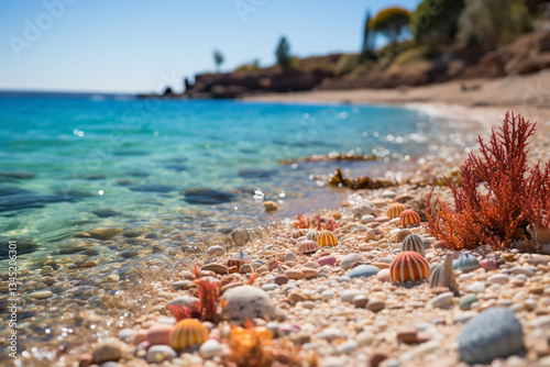 beach views capture constant movement of tides and waves, as well as timeless allure of shoreline