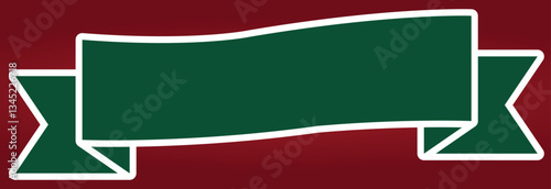 Year End Super Sale Green Red White on Red Gradient Background