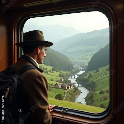 European Train Journey photo
