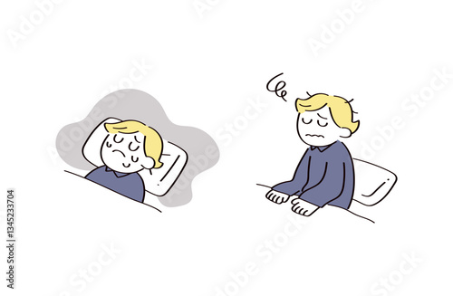 睡眠に関するイラスト