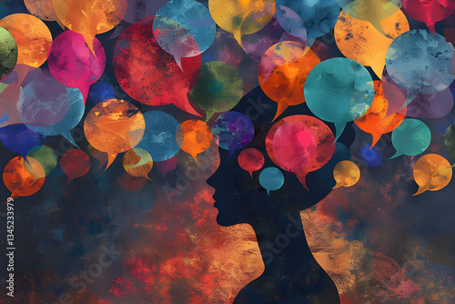 Visual Representation of Auditory Hallucinations: Voices in Mind