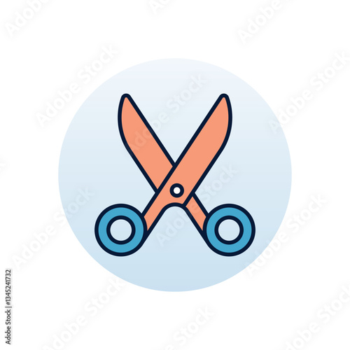 Scissors Vector icon