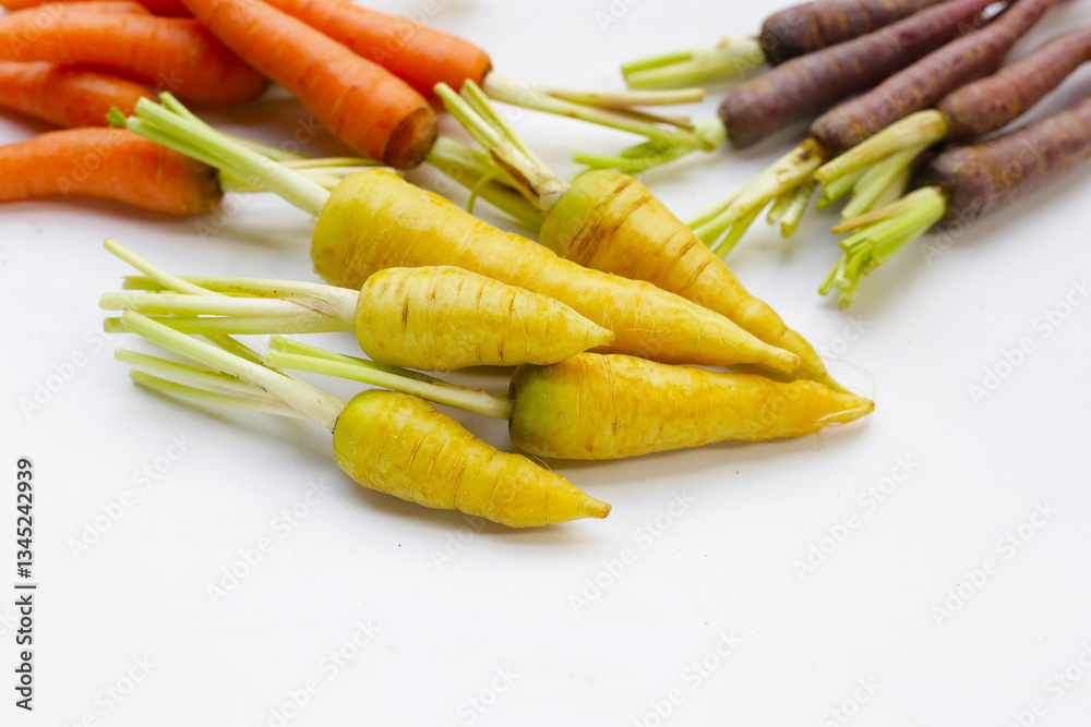Fresh carrot vegetables, Ripe carrots Fresh carrot vegetables, Ripe carrots