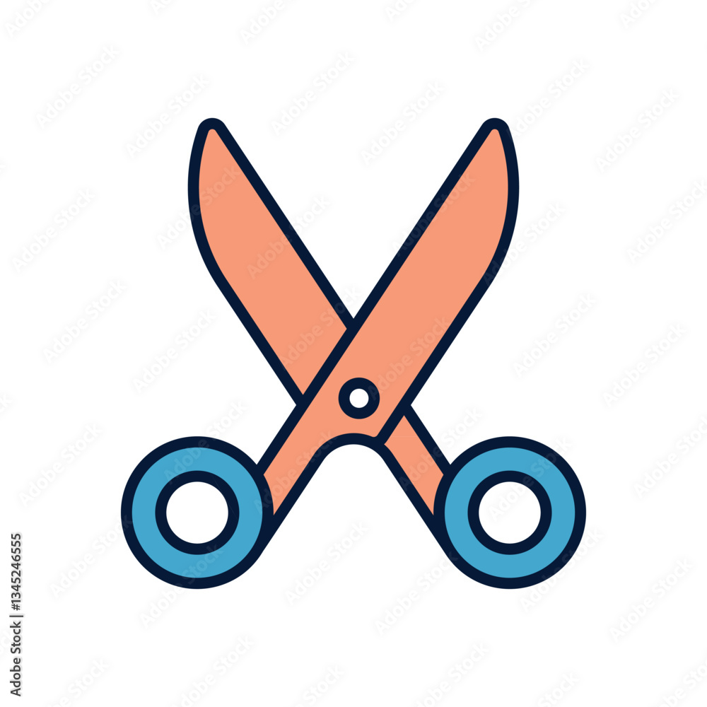 Scissors Vector icon Scissors Vector icon