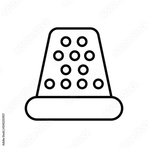 Thimble Vector icon