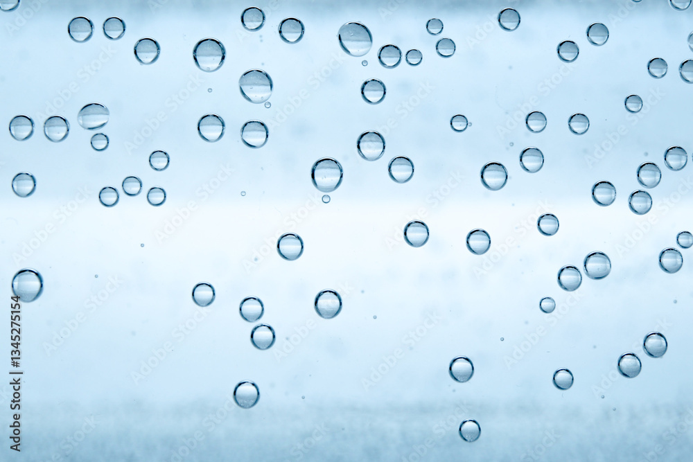Refreshing soda water as background, closeup view Refreshing soda water as background, closeup view