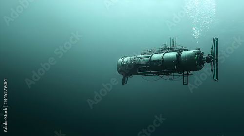 Wallpaper Mural Submersible Vessel Underwater Scene Torontodigital.ca