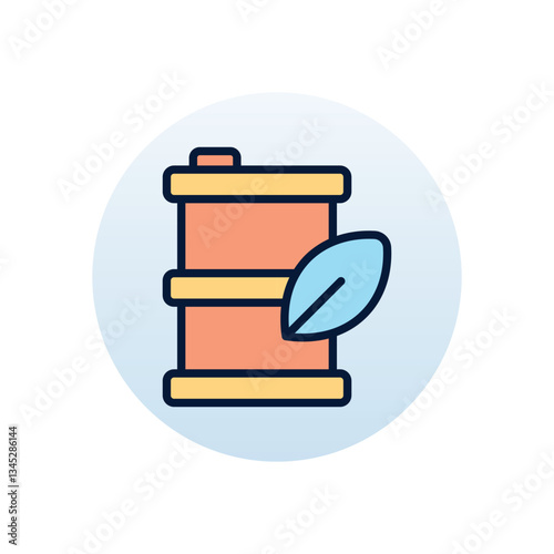 Drum clean Vector icon