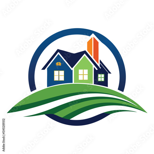 Professional Real Estate Property Logo Vector Template for Business