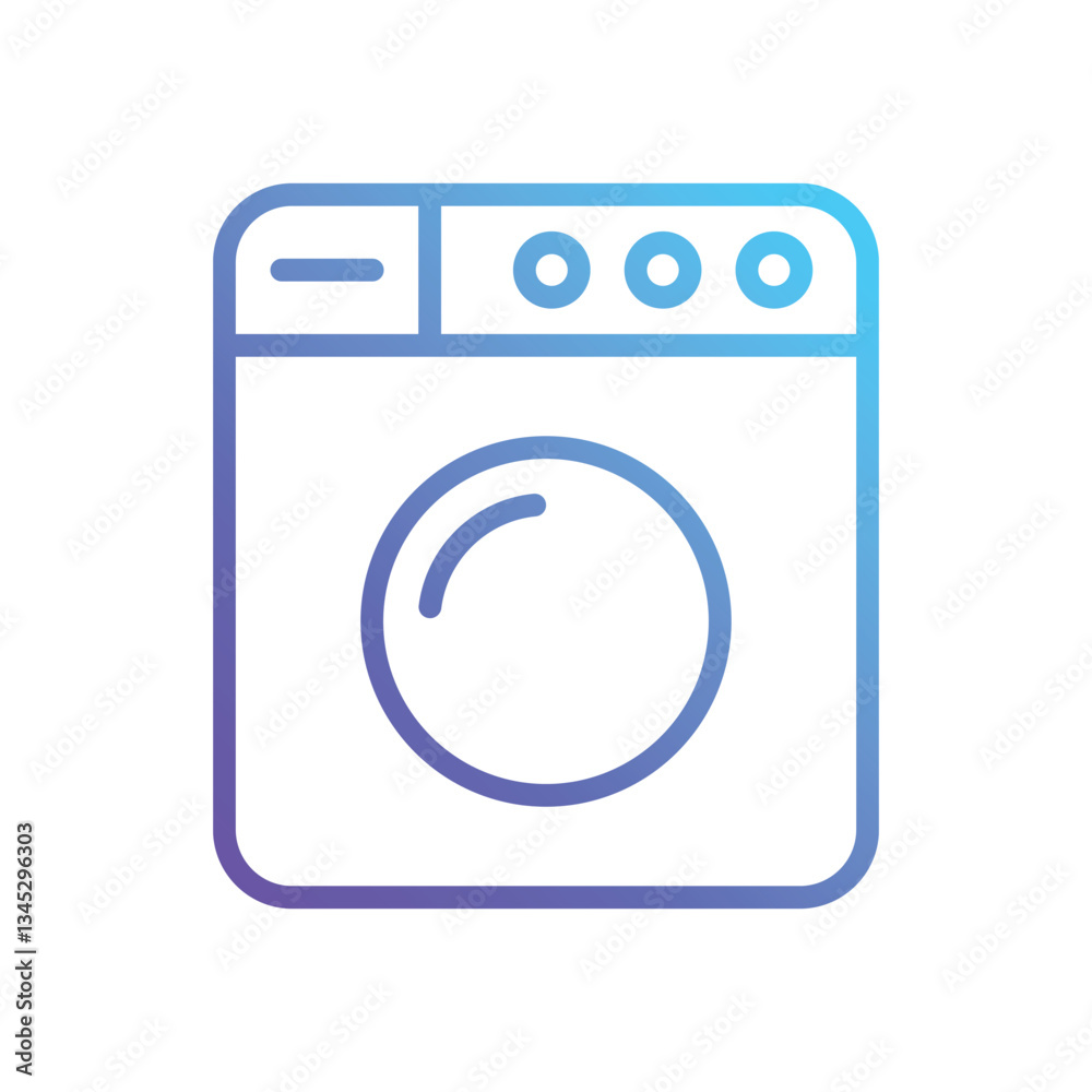 Laundry Vector icon Laundry Vector icon