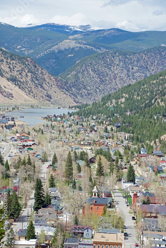 Georgetown Colorado from the hill photo