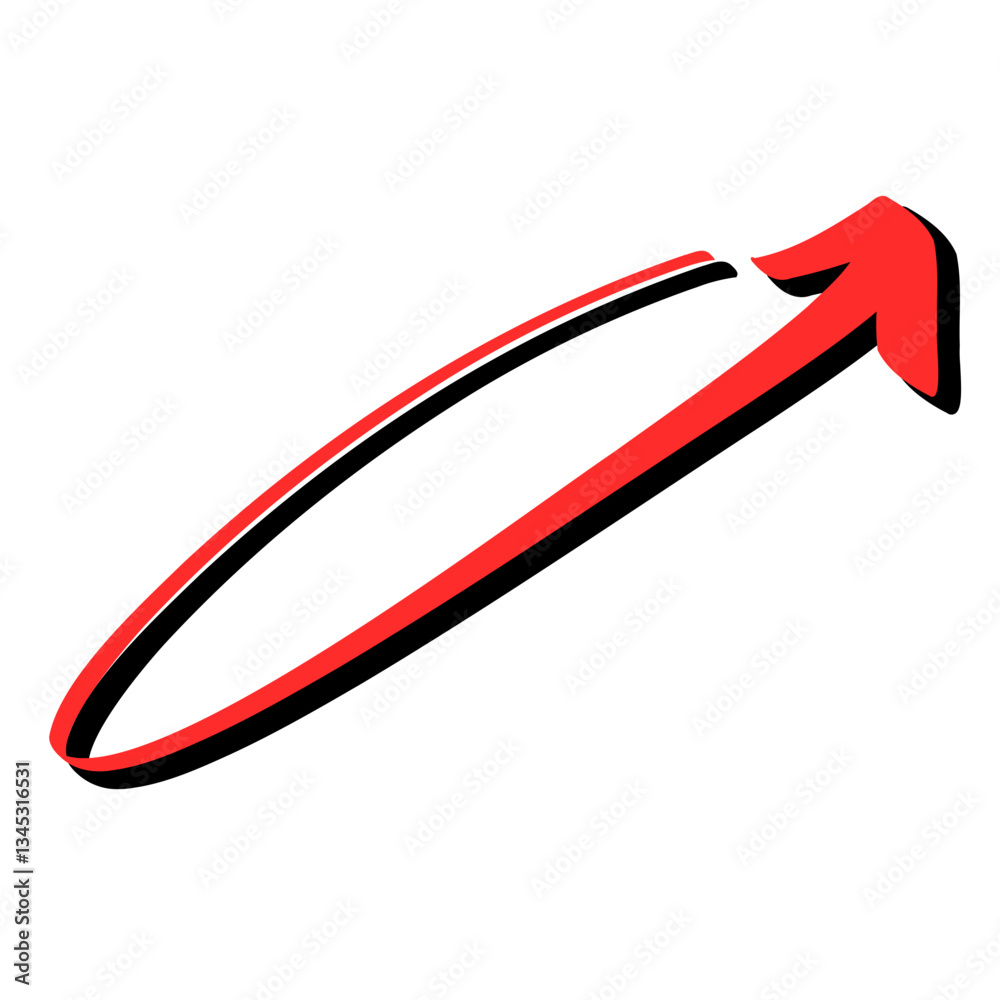 Arrow Stroke Marker Line with Shadow – Hand-Drawn Doodle Directional Element for Guidelines and Web Design or Scrapbook Design Arrow Stroke Marker Line with Shadow – Hand-Drawn Doodle Directional Element for Guidelines and Web Design or Scrapbook Design